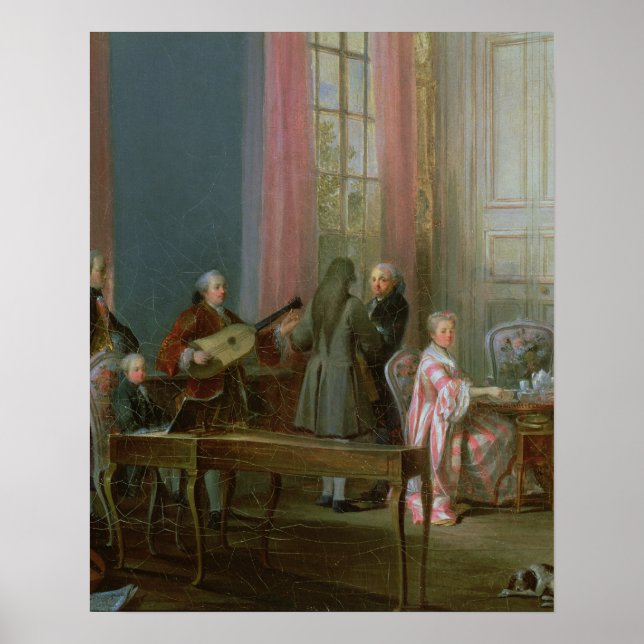 Affiches Le Jeune Mozart au clavichord (Devant)