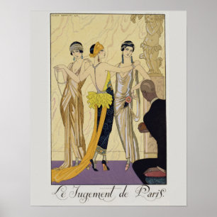 Affiches Le jugement de Paris, 1920-30 (copie de pochoir)