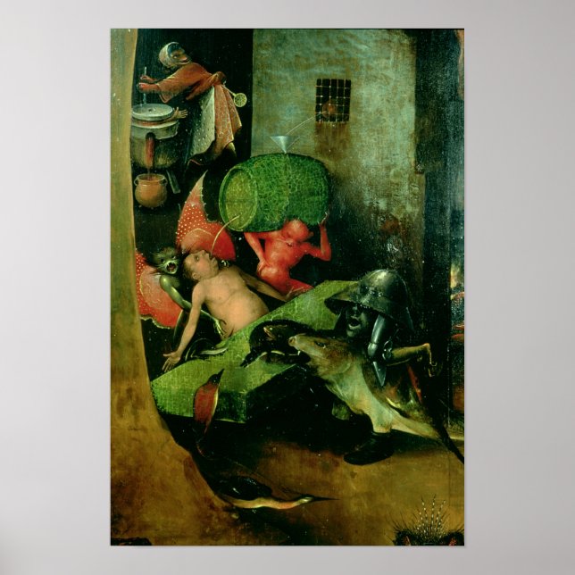 Affiches Le jugement Dernier : Détail du masque (Devant)