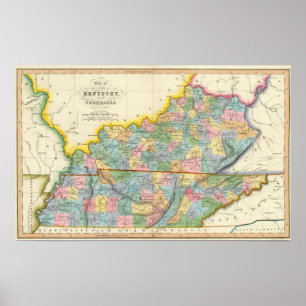 Affiches Le Kentucky, Tennessee 4