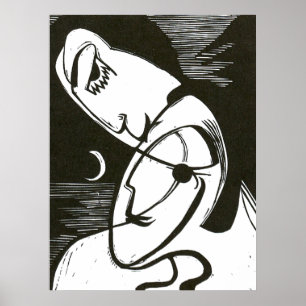 Affiches Le Kiss By Moonlight et Ocean