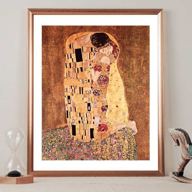 Affiches Le Kiss Gustav Klimt Fine Art (Créateur téléchargé)