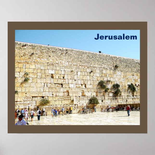 Affiches Le Kotel - Mur occidental (Devant)