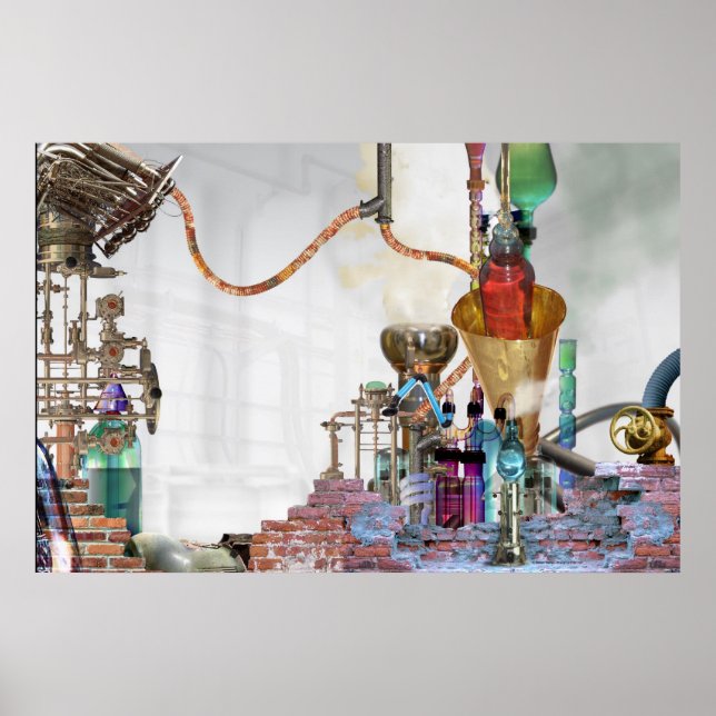 Affiches Le laboratoire (Devant)