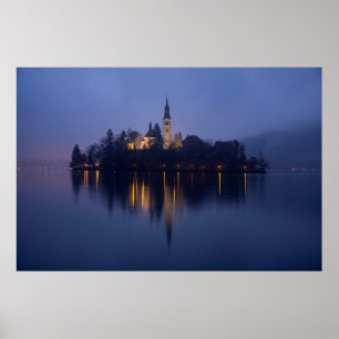 Affiches Le lac a saigné la photographie par le cARTerART