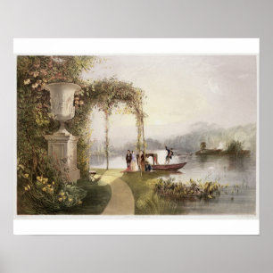 Affiches Le lac, Jardins de Trentham Hall, de 'The Gardens