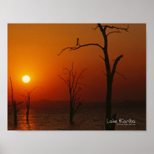 Affiches Le lac Kariba