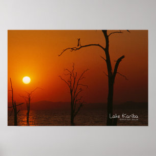 Affiches Le lac Kariba