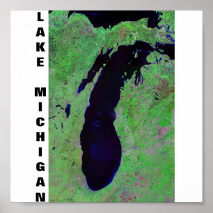 Affiches Le lac Michigan