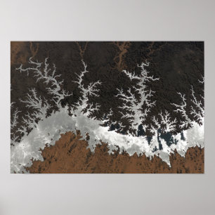 Affiches Le Lac Nasser de l'Egypte