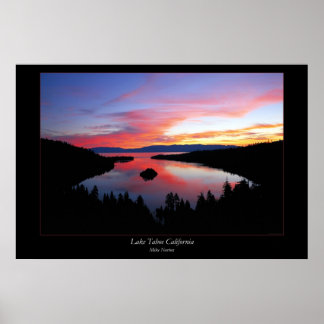 Affiches Le lac Tahoe