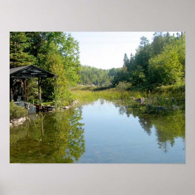 Affiches Le lac Temagami (Devant)