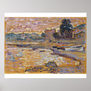 Affiches Le Lavandou, c.1908-09 (huile sur toile)