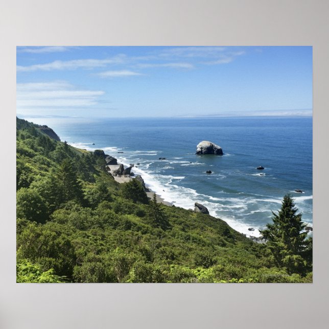 Affiches Le littoral californien (Devant)