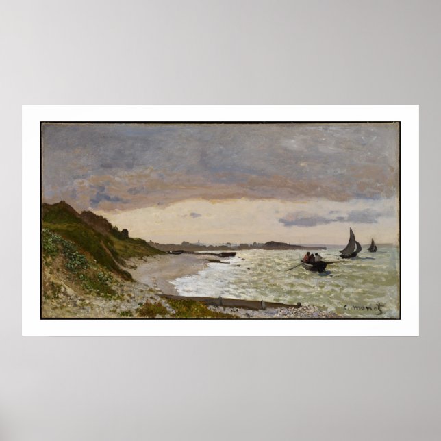 Affiches Le littoral de Sainte-Adresse, 1864 (Devant)
