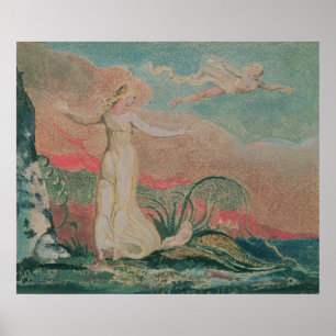 Affiches Le Livre d'Esprit; Plaque 4 Thel dans la Vale de
