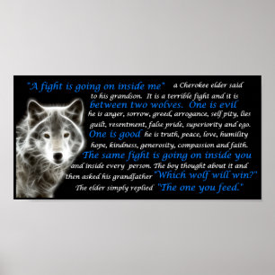 Affiches Le loup que vous nourrissez