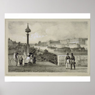 Affiches Le Louvre, gravée par Auguste Bry (gravure)