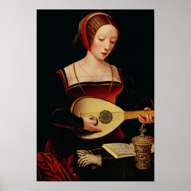 Affiches Le Lute Player (Devant)