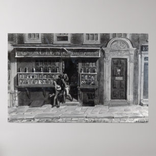 Affiches Le magasin du Colourman, la ruelle de St Martin,