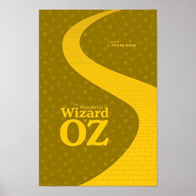 Affiches Le Magicien Merveilleux de l'affiche littéraire OZ (Devant)
