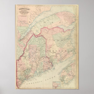 Affiches Le Maine, Nouveau Brunswick