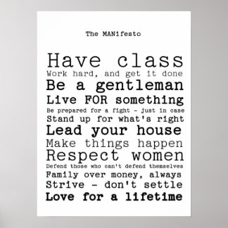 Affiches Le MANifesto