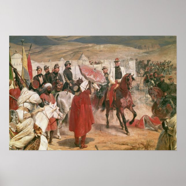 Affiches Le maréchal Thomas Bugeaud et le colonel Joseph (Devant)