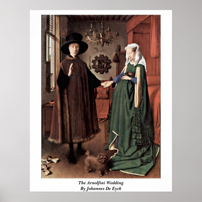 Affiches Le Mariage Arnolfini Par Johannes De Eyck (Devant)