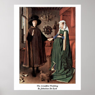 Affiches Le mariage d'Arnolfini par Johannes De Eyck