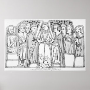 Affiches Le mariage de Henry VI et Margaret de l'Anjou