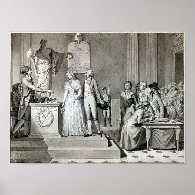 Affiches Le mariage républicain (Devant)