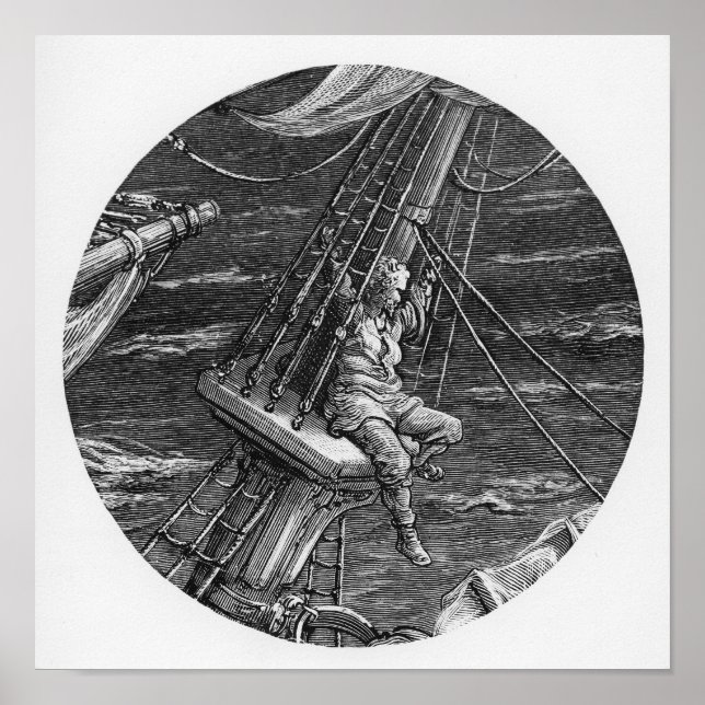 Affiches Le Mariner en haut dans la caca du navire (Devant)