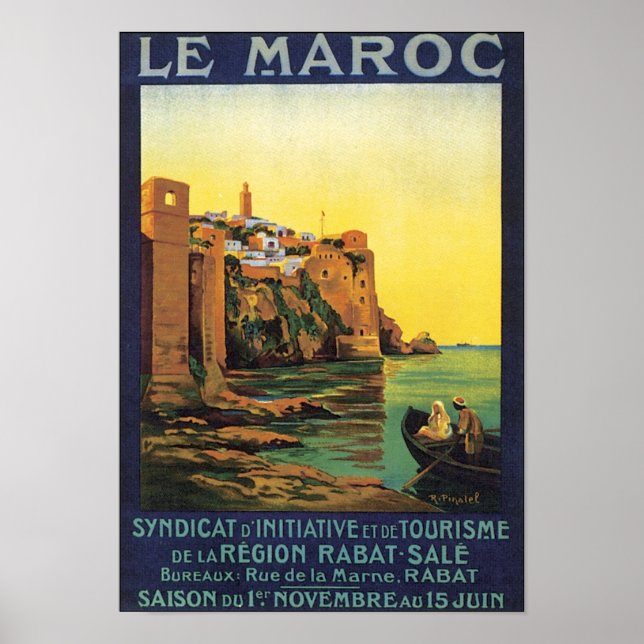 Affiches Le Maroc (Devant)