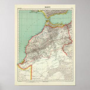 Affiches Le Maroc et l'Algérie