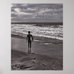 Affiches Le meilleur surfer là