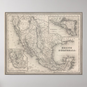 Affiches Le Mexique et le Guatemala