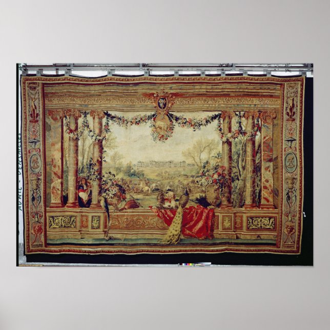 Affiches Le mois d'avril/ Château de Versailles (Devant)