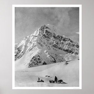 Affiches Le mont McKinley majestueux 1908