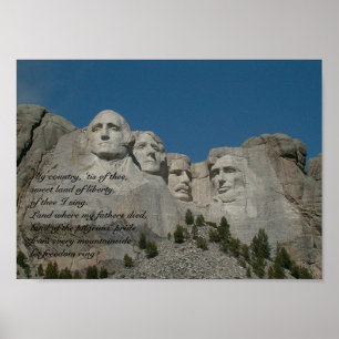 Affiches Le mont Rushmore