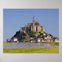 Le Mont Saint Michel dans la région de