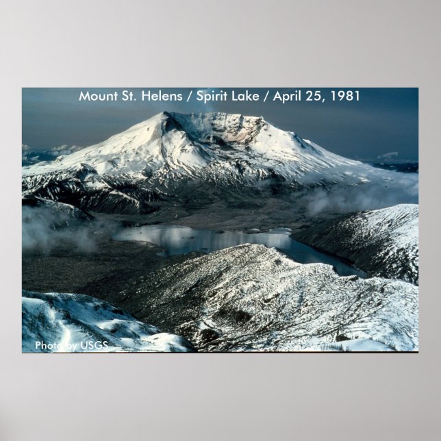 Affiches Le Mont St. Helens (Devant)