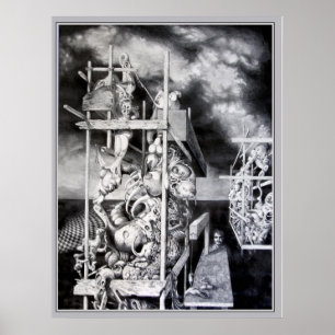 AFFICHES LE MONUMENT DE CTULHU