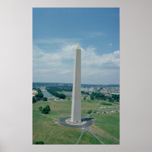 Affiches Le monument de Washington, construit de 1848 à 188