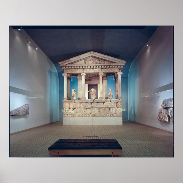 Affiches Le monument Nereid, Xanthos, c.390-380 av. (Devant)