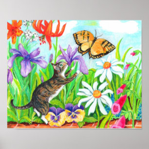 Affiches Le mur de Two Branching Out - Daisy our Cat