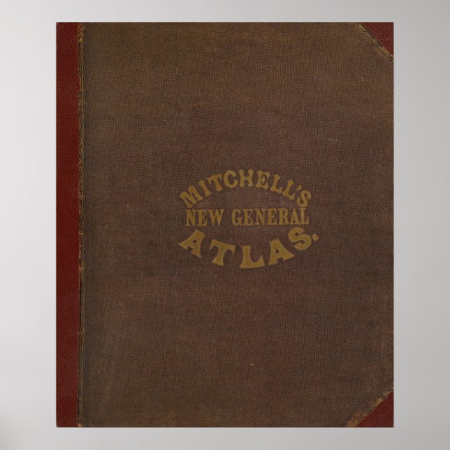 Affiches Le nouvel atlas général de Mitchell (Devant)
