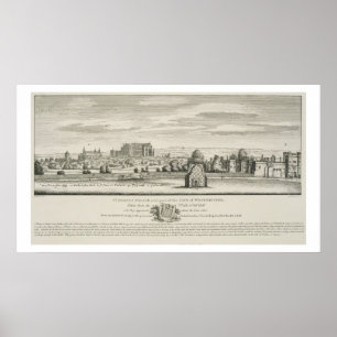 Affiches Le palais et la pièce de St James de la ville de