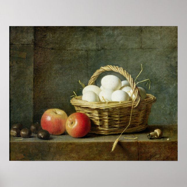 Affiches Le panier des oeufs, 1788 (Devant)