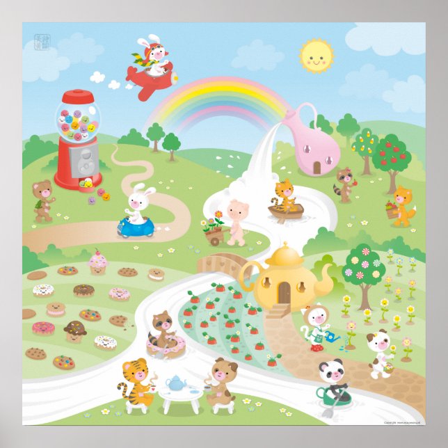 Affiches Le paradis de la douceur (Devant)